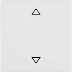   BERKER 85245229 KNX-RF redőny érintőgomb quicklink Q.1/Q.3 | nyilak | poláris fehér bársony
