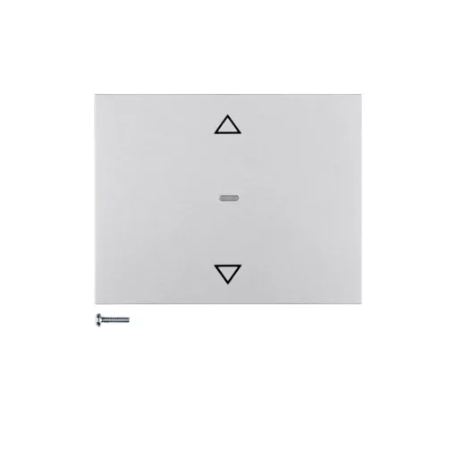 BERKER 85245277 KNX-RF redőny érintőgomb quicklink K.1/K.5 | nyilak | alumínium