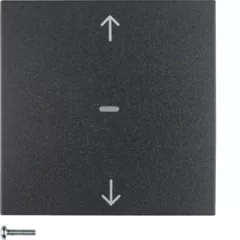   BERKER 85245285 KNX-RF redőny tapintóelem quicklink S.1/B.3/B.7 | nyilak | antracit matt
