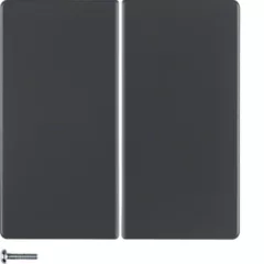   BERKER 85648126 KNX-RF-Taste quicklink Q.1/Q.3 | 2-csatornás | antracit matt