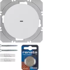   BERKER 85655239 KNX-RF fali adó, lapos R.1/R.3 | 1-csatornás | polárfehér fényes