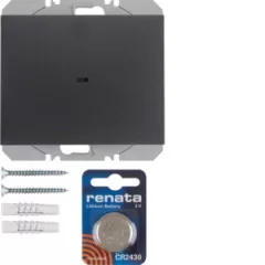   BERKER 85655275 KNX-RF fali adó lapos K.1/K.5 | 1-csatornás | antracit matt