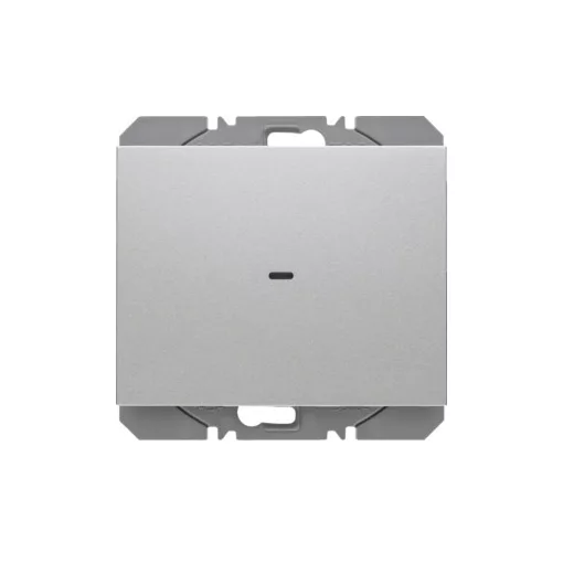 BERKER 85655277 KNX-RF falba süllyesztett adó K.1/K.5 | 1 csatornás | alumínium