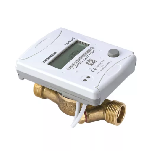 LINGG&JANKE 85952-1SEC KNX hőmennyiségmérő Zenner | Zelsius C5, DN15, menet, 1,5 m³/h | 110 mm