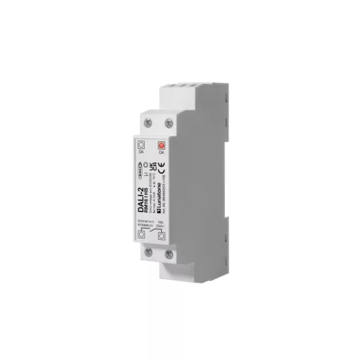 LUNATONE 86456203-IS-HS DALI-2 relé és kapcsolóaktor | DIN sínre szerelhető RM 16, 16 A, kézi kapcsoló az eszközön