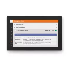   LUNATONE 86456840-EM-B DALI-2 Display 7 hüvelyk Vészvilágítás | Standard | fekete