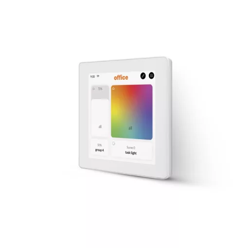 LUNATONE 86456841-P-W DALI-2 érintőkijelző | Plus | fehér | 4 hüvelyk