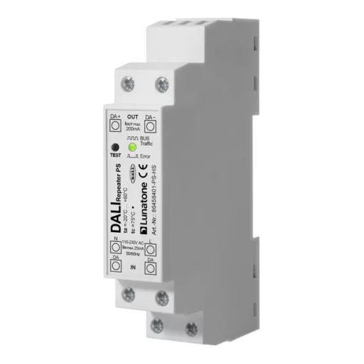LUNATONE 86458401-PS-HS DALI-Repeater REG | 200 mA
