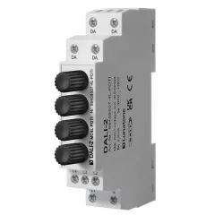   LUNATONE 86458507-4L-POTI DALI vezérlőmodul | DIN sínre szerelhető, potenciométer
