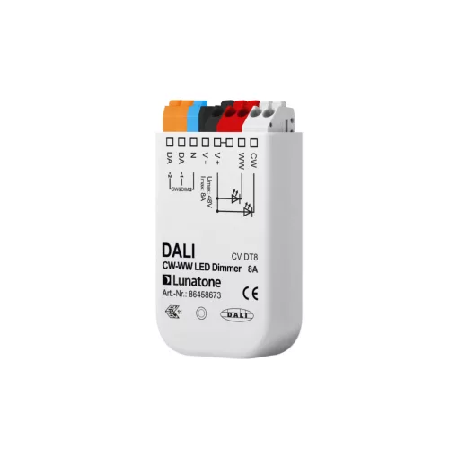 LUNATONE 86458673 DALI-LED-dimmaktor CV DT8 UP | TW, 8 A