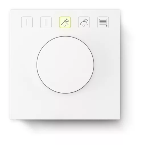LUNATONE 86459338-5T-APP-PS-L2 DALI-2 ROT Touch App Cont. | 5-csatornás, csoportok, jelenetek, redőny, busztápellátás | közlekedési fehér