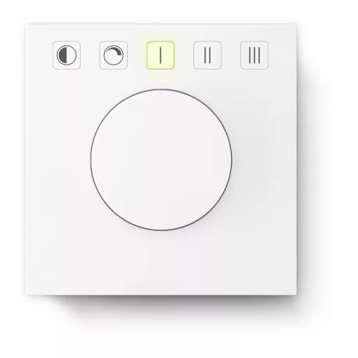 LUNATONE 86459338-5T-APP-PS-L3 DALI-2 ROT Touch App Cont. | 5-csatornás, TW, Szenen, buszegység | közlekedési fehér