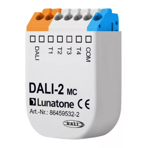 LUNATONE 86459532-2-int DALI-2 érintőkapcsoló interfész MC | 4-csatornás, példányok aktiválva