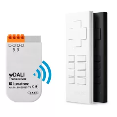   LUNATONE 86459534-W+T wDALI Remote | távirányító & adó-vevő | fehér