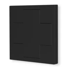   LUNATONE 86459793-B-2-app DALI-2 Switch Cross | App-Controller aktiválva | fekete