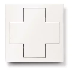   LUNATONE 86459793-W-2-app DALI-2 Switch Cross | App-Controller aktiviert | tiszta fehér