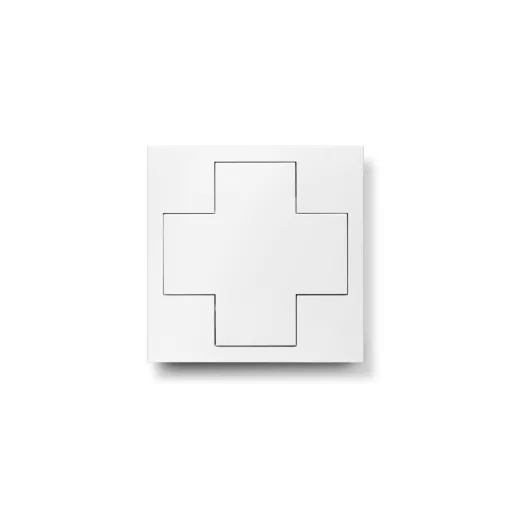 LUNATONE 86459793-W16-2-int DALI-2 Switch Cross | aktivált példányok | forgalomfehér