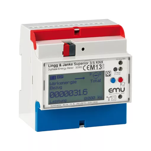 LINGG&JANKE 87774SEC KNX energiamérő 3 fázisú áramváltós mérés | Superior, secure