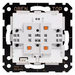   LINGG&JANKE 87861SEC-10 KNX Secure tapintásérzékelő UP | 4-csatornás, KNX buszcsatoló, hőmérséklet-/páratartalom-érzékelő