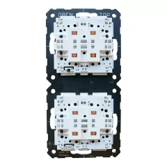   LINGG&JANKE TA8F55TH-BCU-SEC KNX Secure tapintásérzékelő | 8-csatornás, hőmérséklet-/páratartalom-érzékelő