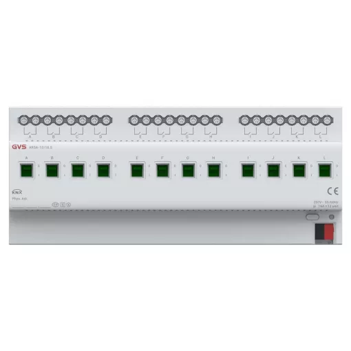 GVS ARSA-12/16.S KNX kapcsolóaktor | 12 kimenetes, 16A, KNX-Secure