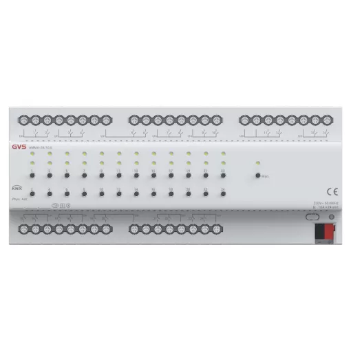 GVS AMMA-24/10.S KNX univerzális aktor | 24 kimenetes, KNX-Secure