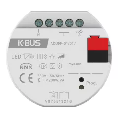   GVS ADUDF-01/01 KNX univerzális dimmaktor UP | 1 kimenetes, KNX-Secure