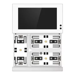   GVS CHTFB-3.0/6.S.20 KNX szobavezérlő WALTZ TOUCH+PAD Base | 3-csatornás | fehér