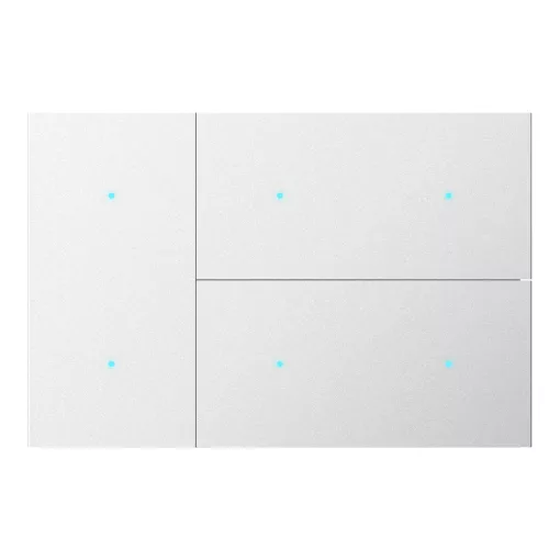 GVS CHTKA-06/W.1.22 Billenőkészlet WALTZ TOUCH+ PAD-hoz | 3-as, alumínium | ezüst