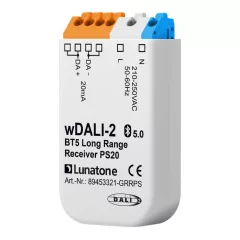  LUNATONE 89453321-GRRPS wDALI-2 Rádiófrekvenciás csatolómodul | BT vevő, 20 mA