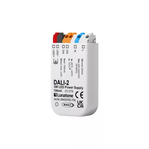 LUNATONE 89453762-700 DALI-LED-Power-Supply CC DT6 | 3 W, 700 mA