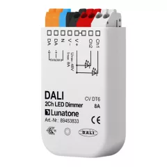   LUNATONE 89453833 DALI-LED-dimmaktor CV DT6 UP | 2-csatornás, 8 A