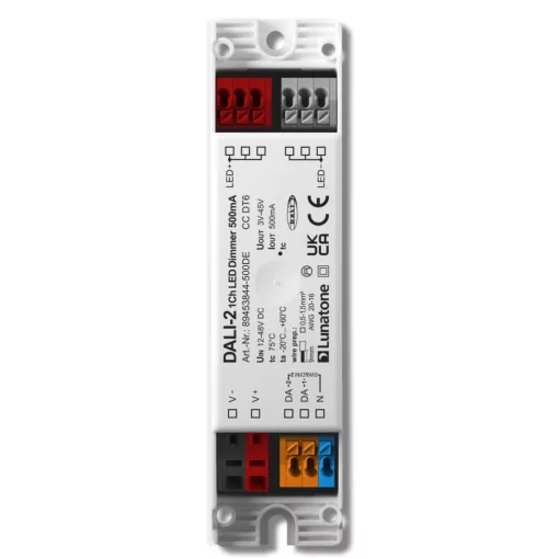 LUNATONE 89453844-500DE DALI LED dimmaktor CC DT6 DE | 1 kimenetes, 500 mA