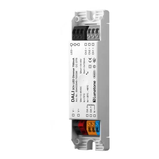 LUNATONE 89453846-700GM DALI-LED-dimmer 700 mA DT6, közös - | 3-csatornás