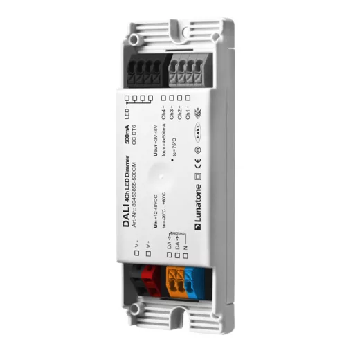 LUNATONE 89453855-500GM DALI-LED-dimmer 500 mA DT6, közös. - | 4-csatornás