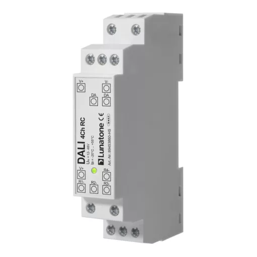LUNATONE 89453860-HS DALI relé vezérlő DIN sínre | 4-csatornás