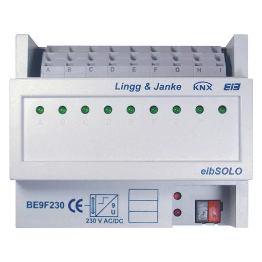LINGG&JANKE 89505SEC KNX bináris bemenet | 9-csatornás, 230 V, secure