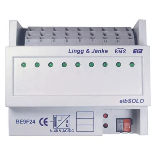 LINGG&JANKE 89506SEC KNX bináris bemenet | 9-csatornás, 24 V, secure