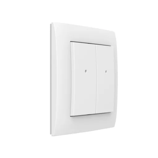 INELS RFWB-40G/MT Thread tapintásérzékelő UP/AP | 4-csatornás | tiszta fehér fényes
