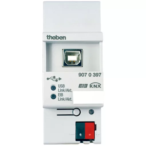 THEBEN USB KNX interfész | DIN sínre szerelhető