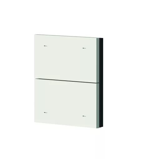 THEBEN iONprime PB 2R MWH billenőkapcsoló iONprime | 2-csatornás, fém | fehér