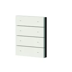   THEBEN iONprime PB 4R MWH billenőkapcsoló iONprime | 4-csatornás, fém | fehér