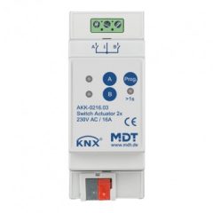 MDT AKK-0216.03 KNX kapcsolóaktor kompakt | 2-szeres