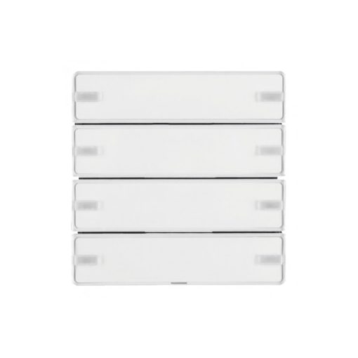 BERKER 80144329 KNX Easy Touch érzékelő komfort Q.1/Q.3 | 4-szeres | sarki fehér bársony