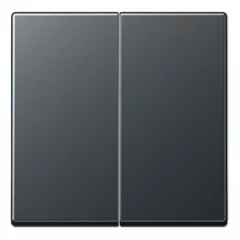   JUNG A102BFANM KNX billentyű A sorozat | 2-es, termoplaszt | antracit matt