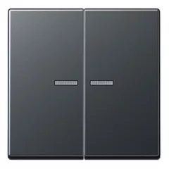   JUNG A102KO5BFANM KNX kontroll billenőkapcsoló A sorozat | 2-részes, termoplaszt | antracit matt
