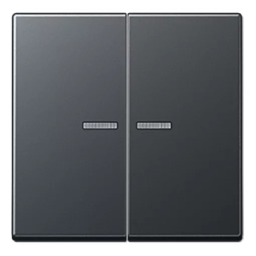 JUNG A102KO5BFANM KNX kontroll billenőkapcsoló A sorozat | 2-részes, termoplaszt | antracit matt