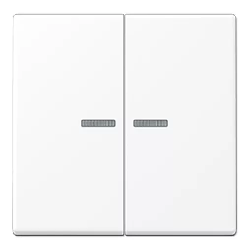 JUNG A102KO5BFWWM KNX vezérlőbillenő A sorozat | 2-es, termoplast | hófehér matt