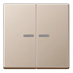   JUNG A102KO5CH KNX kontrollbillentyű A széria | 2-es | champagne