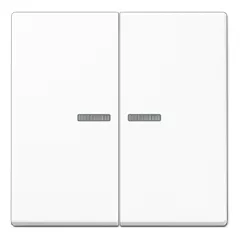   JUNG A102KO5WW KNX kontrollbillentyű A széria | 2-féle | alpinfehér